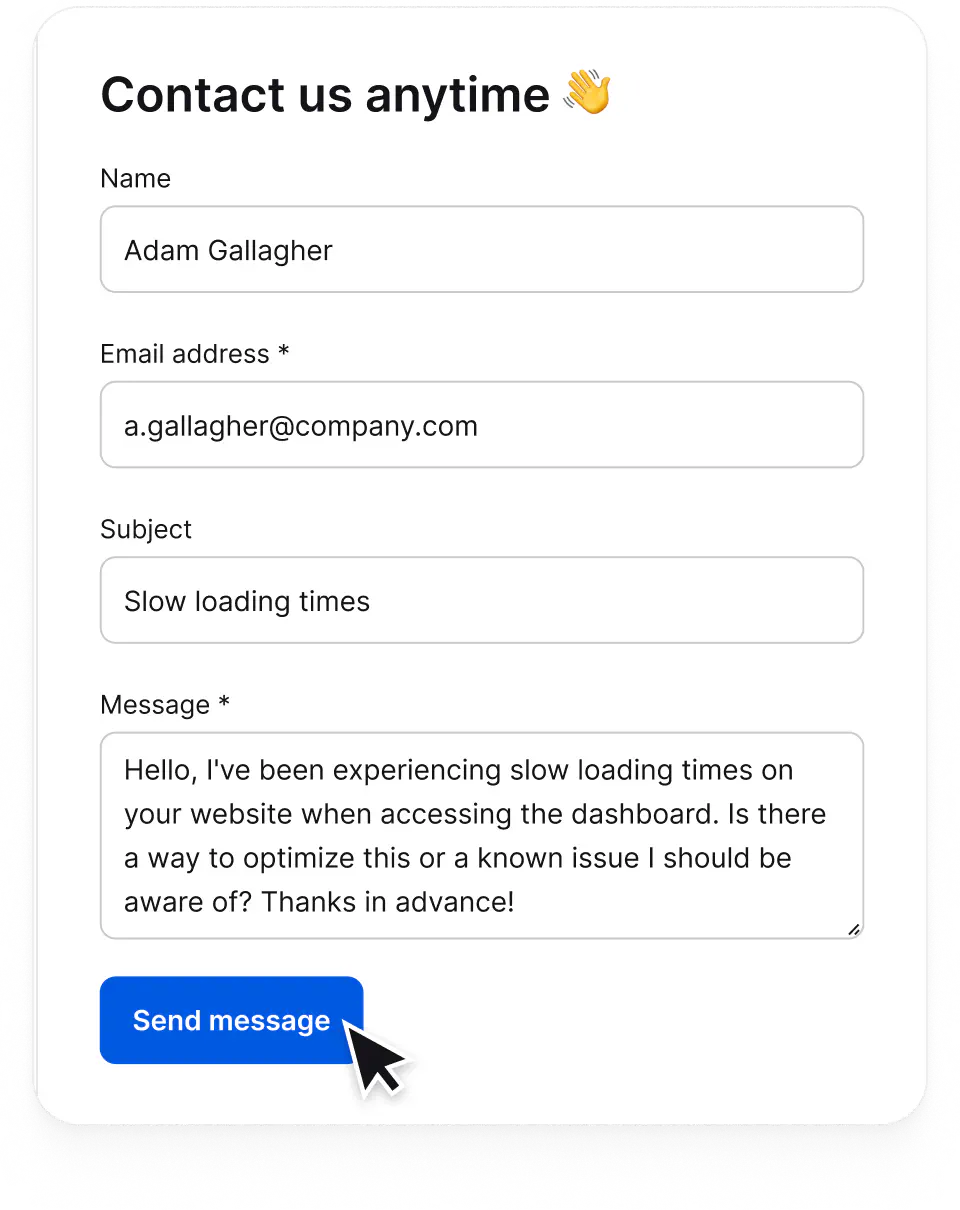 Support clients in HelpDesk.com