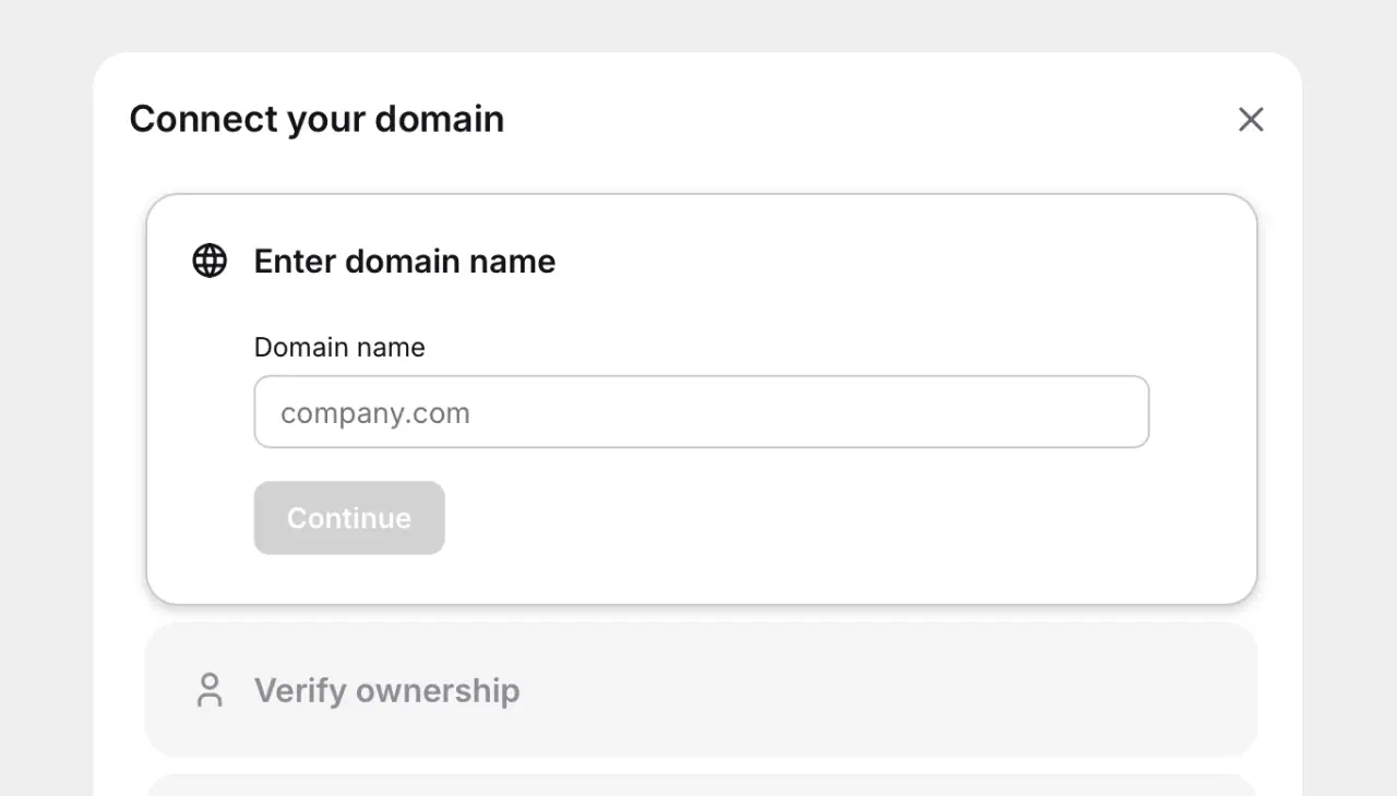 Connecting a custom domain in HelpDesk.com so replies send from your own company address