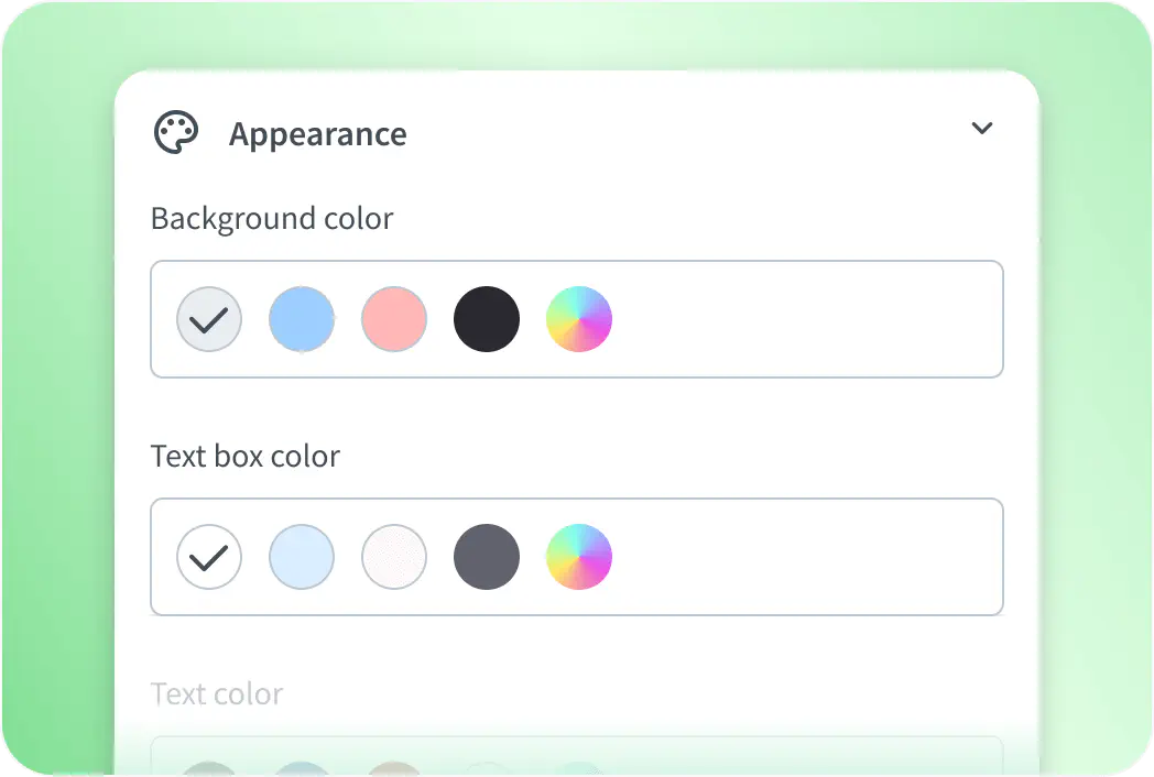 The 'Content' settings in the visual email template builder when creating email templates in HelpDesk.com.