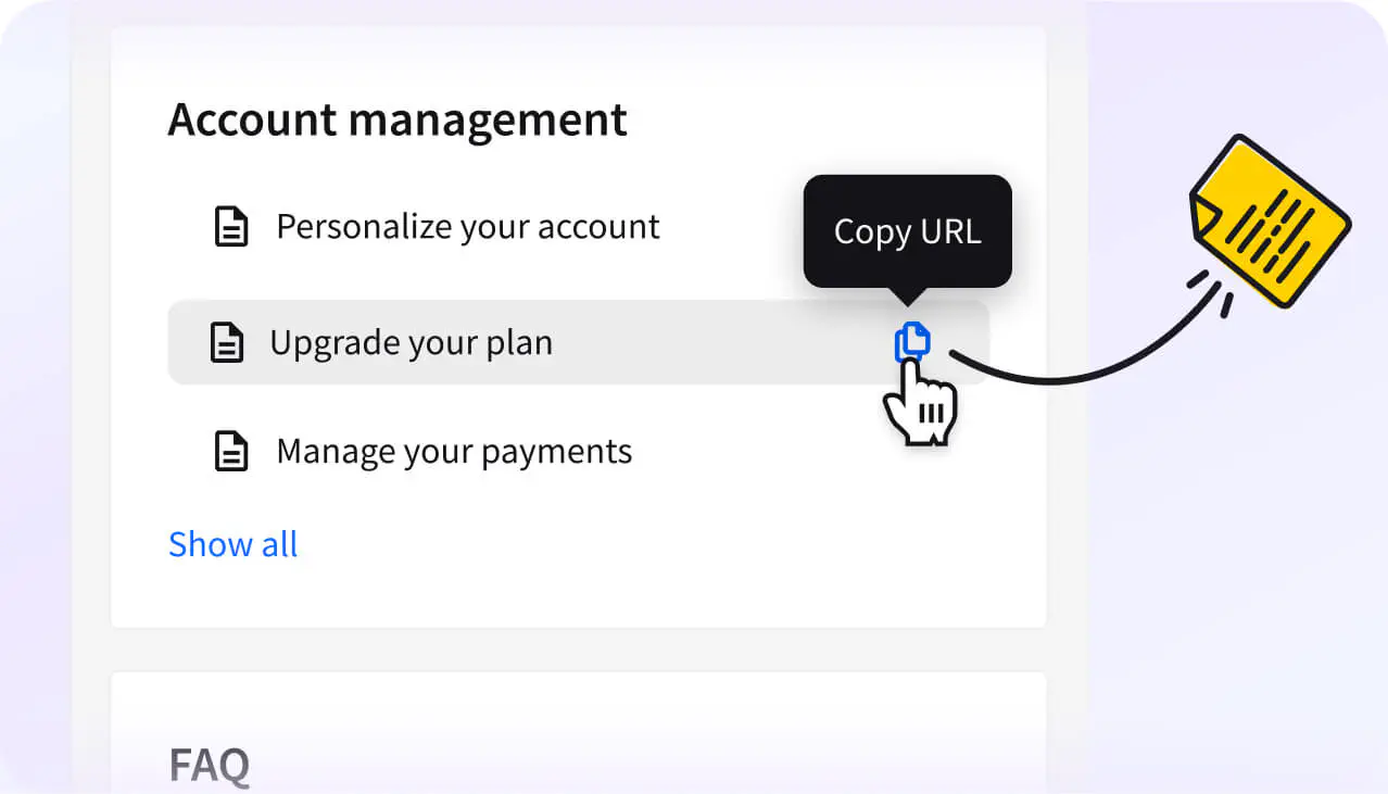 Copy and paste knowledge base articles in HelpDesk.com