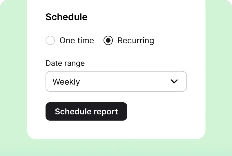 Report generation in HelpDesk.com