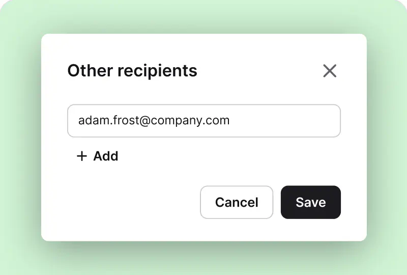 Requester details and people in the loop in the HelpDesk.com ticket management system