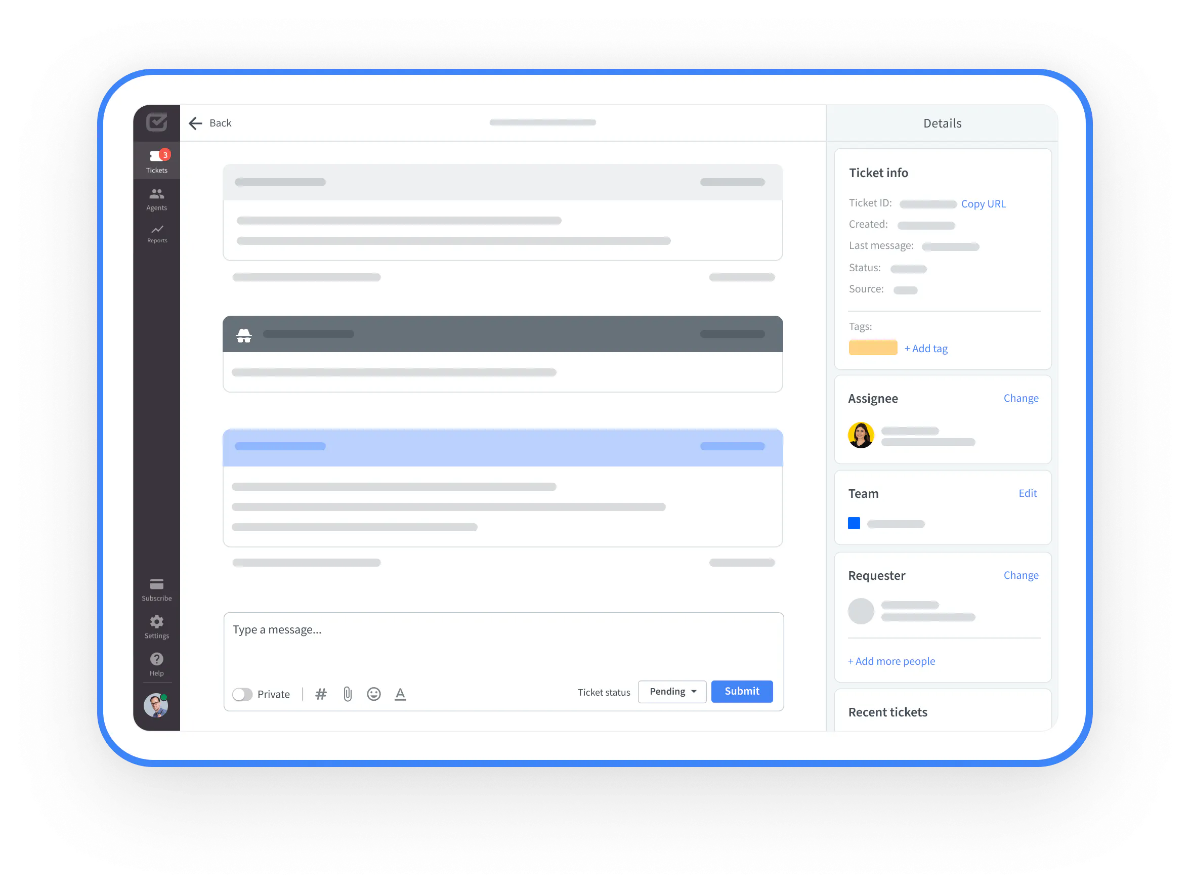 HelpDesk.com dahboard with Jira Software tasks