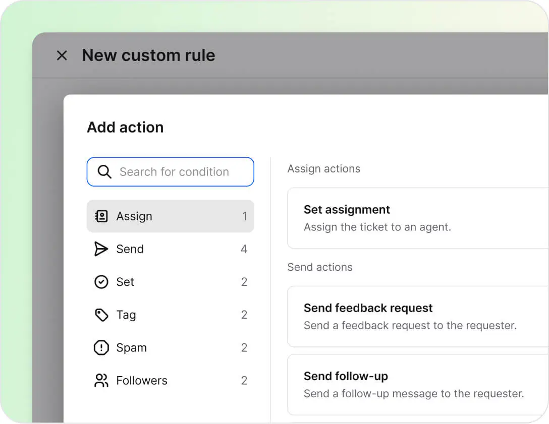 Automations in HelpDesk.com